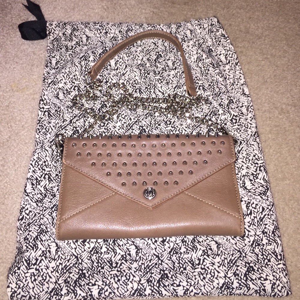 Rebecca Minkoff Studded Wallet on a Chain